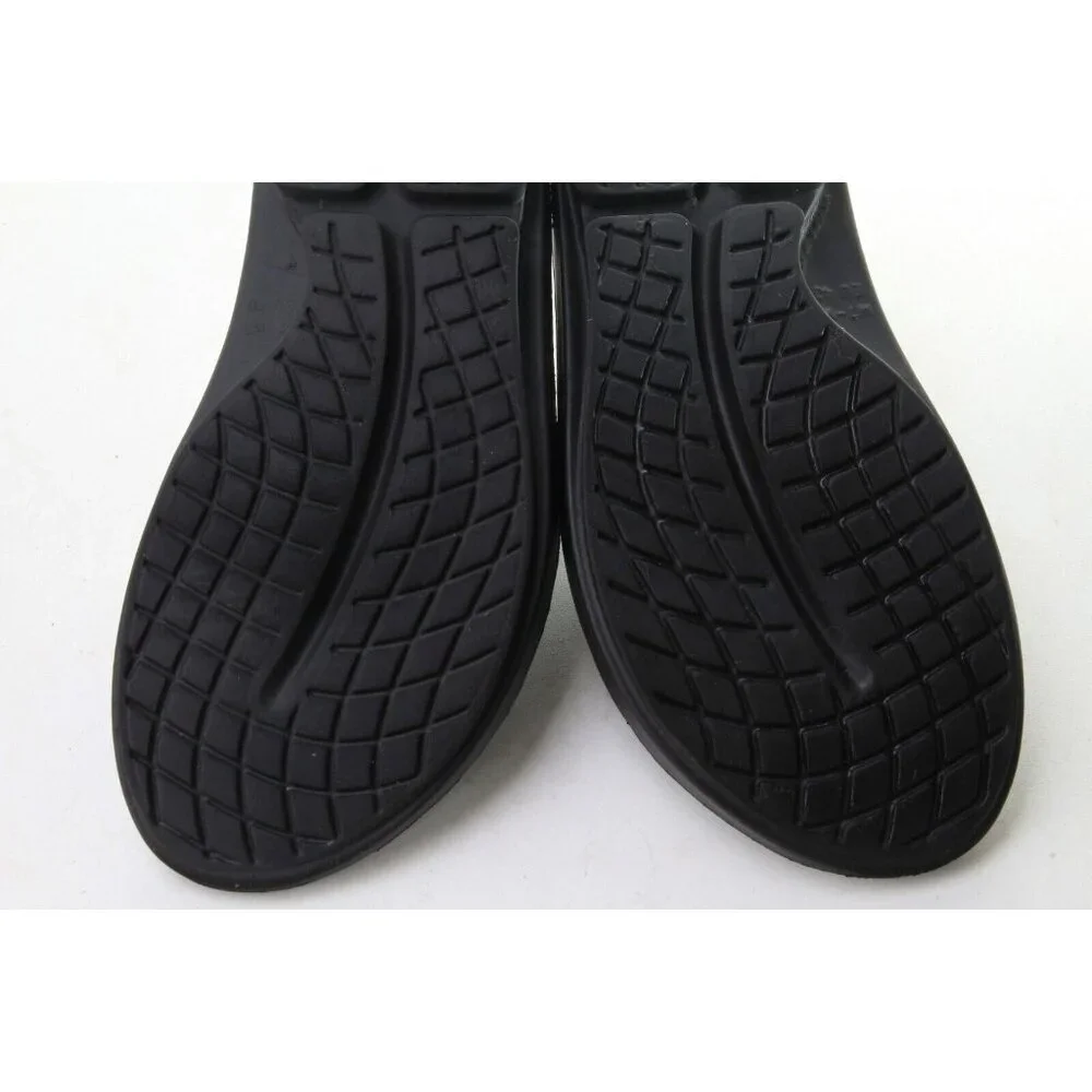 Oofos OOAHH Sandals Unisex Recovery Slide Shoes Black Unisex Women's Sz 9 - Picture 8 of 12